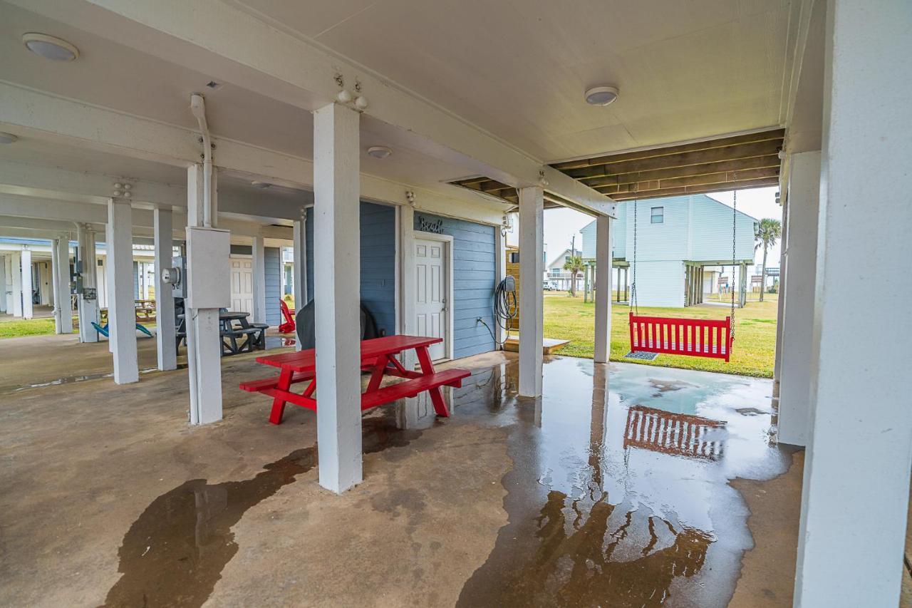 Hot Tub - Ocean Views - Steps To Private Beach - Quiet Location Galveston Esterno foto