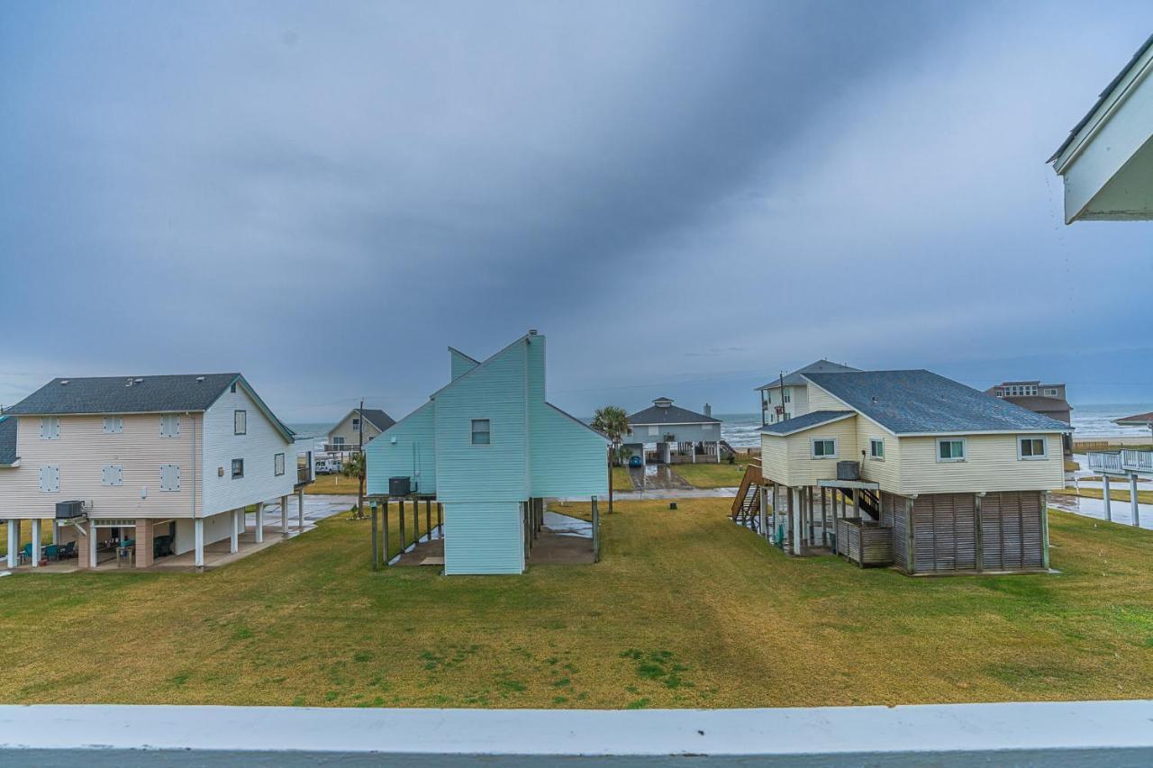 Hot Tub - Ocean Views - Steps To Private Beach - Quiet Location Galveston Esterno foto